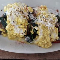 Tofu scramble at Greenlight Cafe & Bar in Koh Samui