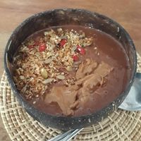 Choco Smoothie Bowl at Greenlight Cafe & Bar in Koh Samui