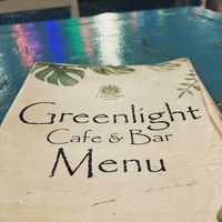 Karte  at Greenlight Cafe & Bar in Koh Samui