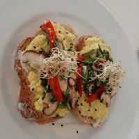 Tofu Scramble at Greenlight Cafe & Bar in Koh Samui