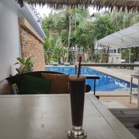 Choco smoothie at Greenlight Cafe & Bar in Koh Samui