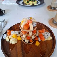 The pancakes were vegan 😊 at Greenlight Cafe & Bar in Koh Samui