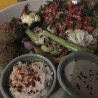 Falafel bowl at Greenlight Cafe & Bar in Koh Samui