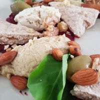 Vegan cheese platter at Greenlight Cafe & Bar in Koh Samui