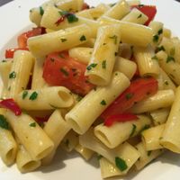 Pasta - it was okay :)  at Molly & Alf in Flensburg