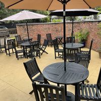 Patio Dining  at Dajio Restaurant in Ocracoke