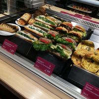 Belegte Brote, Laugenstange.. at Alnatura - Schanzenstrasse in Hamburg