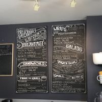 Menu  at Cafe La Vie in Duncan