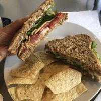 BLT at Cafe La Vie in Duncan