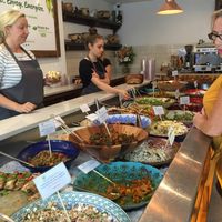 Beautiful and delicious salads ?❤️ at Loving Salads in Cork