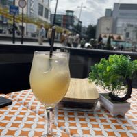 Lychee cocktail   at Tampopo in Manchester