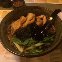 Vegan Ramen (with tofu). at Tampopo in Manchester