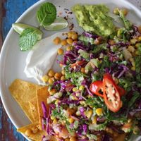 Mexican plate at The Spicy Coconut in Seminyak