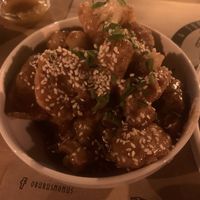 Sweet sour cauliflower..(supposedly buffalo)  at Oburus Momus in Kas