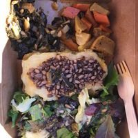 Parmentier and sides at Badaboom in Nice