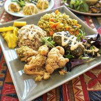 Mixed plate at Badaboom in Nice