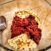 spicy chocolate mousse at Badaboom in Nice