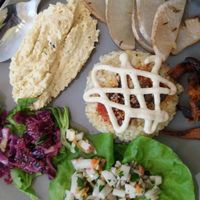 Assiette complète at Badaboom in Nice