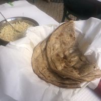 Pillau rice & Roti bread   at Shalimar in Lagos