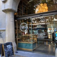 view from the street at Green&Berry in Barcelona