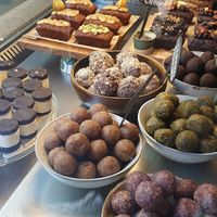 Sweets at Green&Berry in Barcelona