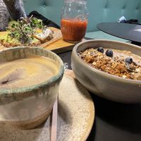 Vanila Porridge #Veganuary at Green&Berry in Barcelona