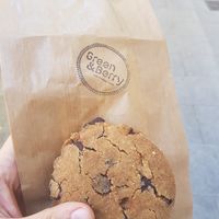 Chocolate chip cookie at Green&Berry in Barcelona