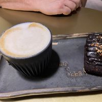 🍫☕️  at Green&Berry in Barcelona