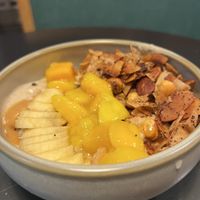 Crema de cacahuate   at Green&Berry in Barcelona