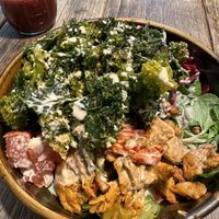 kale caeser salad 🤌🏼  at Green&Berry in Barcelona