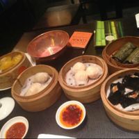 dumplings  at Ping Pong Dim Sum in South East London