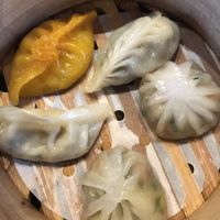 Vegan Dumplings  at Ping Pong Dim Sum in South East London