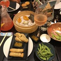 Vegan options  at Ping Pong Dim Sum in South East London