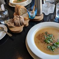 Celery root soup at Aalto Bistro in Reykjavik