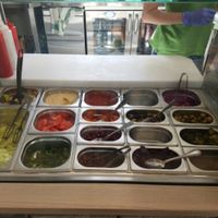 veggies at Falafelove - Srodmiescie in Warsaw