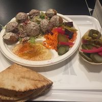 Falafelove plate at Falafelove - Srodmiescie in Warsaw
