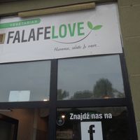 outside at Falafelove - Srodmiescie in Warsaw