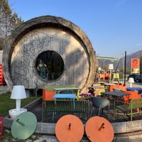 Einzigartig von außen sowie innen...  at Die Röhre in Unterach Am Attersee