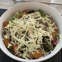 Vegan chicken salad  at Yard of Taste in Zakynthos