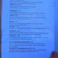 Salads at Yard of Taste in Zakynthos