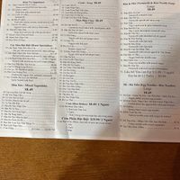 Menu  at NDH Vegetarian - Nhan Duc Hanh in Westminster