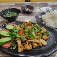 Lemongrass Chickn at NDH Vegetarian - Nhan Duc Hanh in Westminster