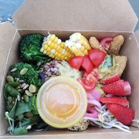 take-away Buddha bowl at Blue Ginger in Whitianga