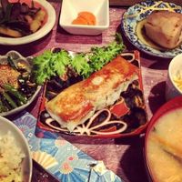 vegan lunch at Shanti Yoga Vegan Cafe in Hiroshima