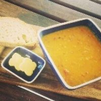 soup at Sol Natural Foods in Darra