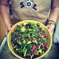 salad at Sol Natural Foods in Darra