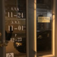 Tuesdaynight at 19:43.
Should have been open. at Punkt 13:15 in Parnu