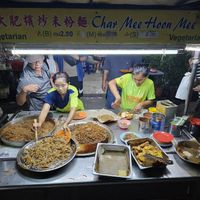 3 types of noodles and sides at Kedai Bee Thean Heong 素之家在美天香神料. in Penang