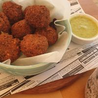 Falafel at Me Gusta in Mallorca