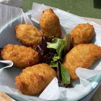 Croquettes de pollo   at Me Gusta in Mallorca